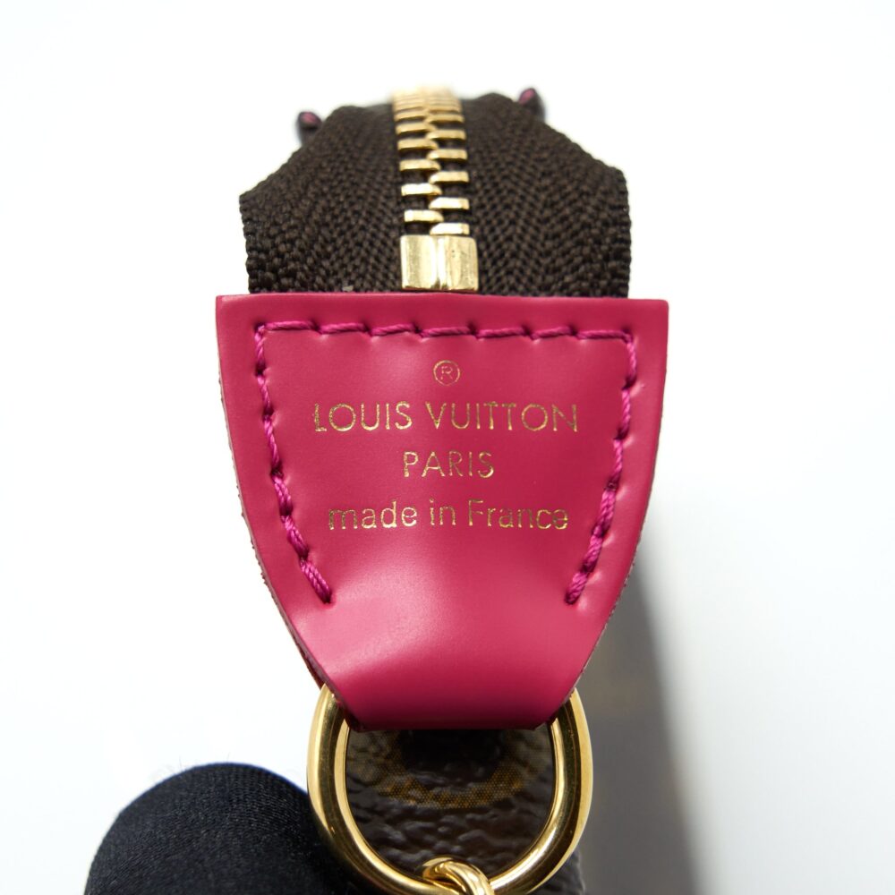 AAA Replica Louis Vuitton LV MINI POCHETTE LIMITED EDITION MONOGRAM CANVAS GHW