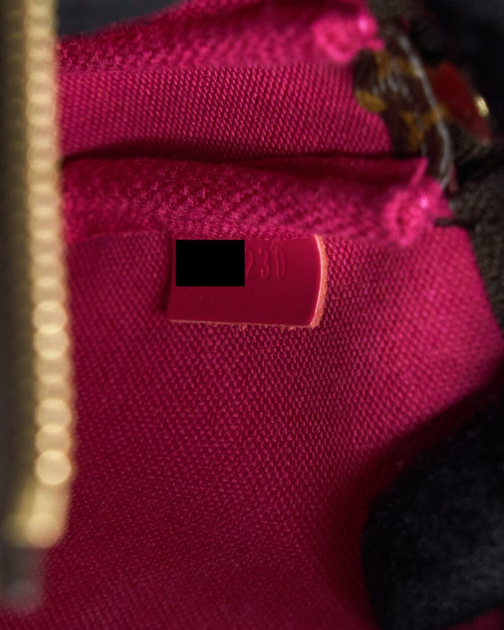 AAA Replica Louis Vuitton LV MINI POCHETTE LIMITED EDITION MONOGRAM CANVAS GHW