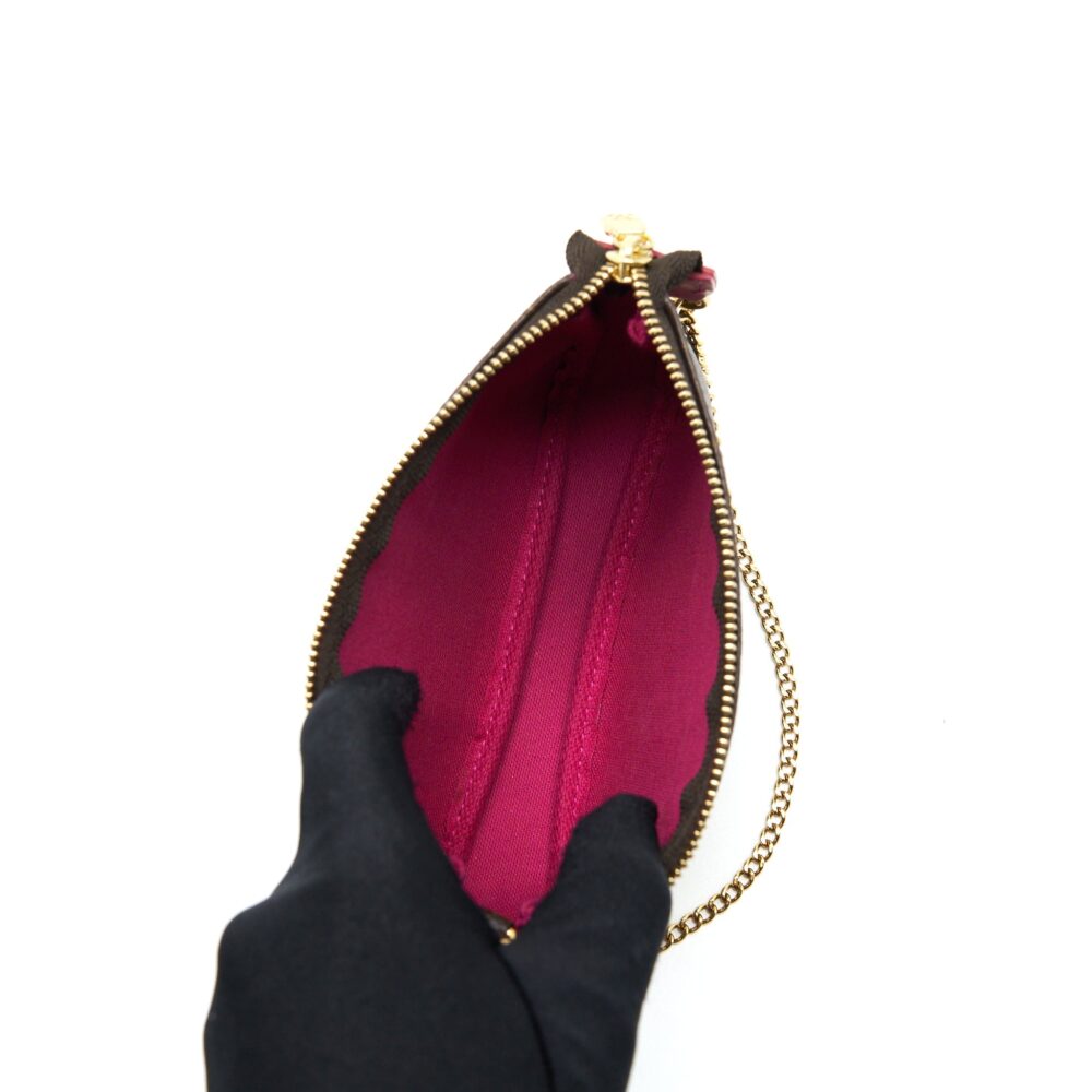AAA Replica Louis Vuitton LV MINI POCHETTE LIMITED EDITION MONOGRAM CANVAS GHW