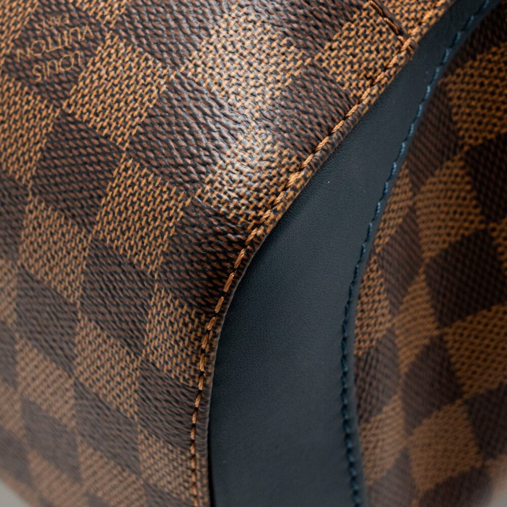 AAA Replica Louis Vuitton LV RUNNER BACKPACK DAMIER EBENE CANVAS/LEATHER SHW