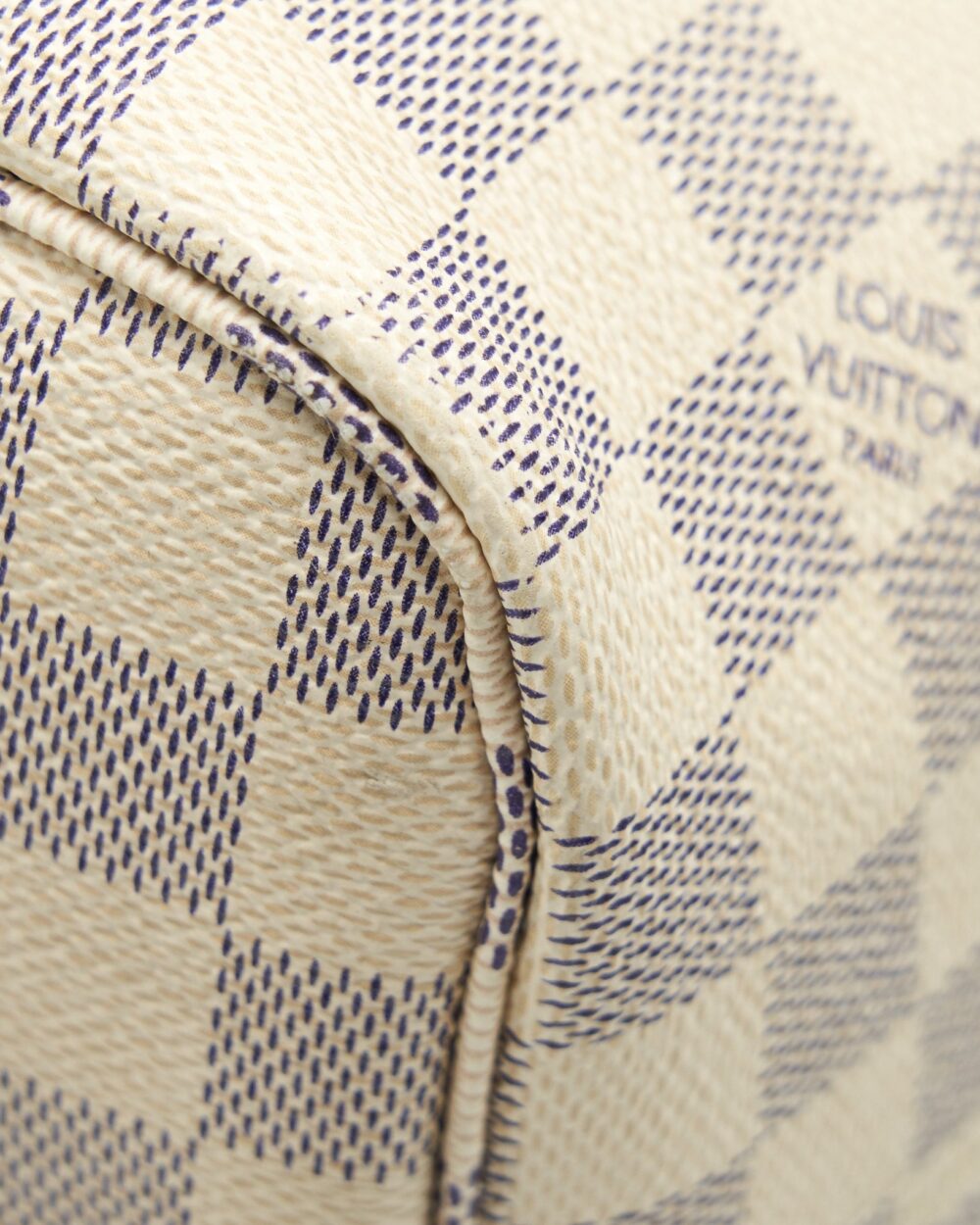 AAA Replica Louis Vuitton LV NEVERFULL MM DAMIER AZUR