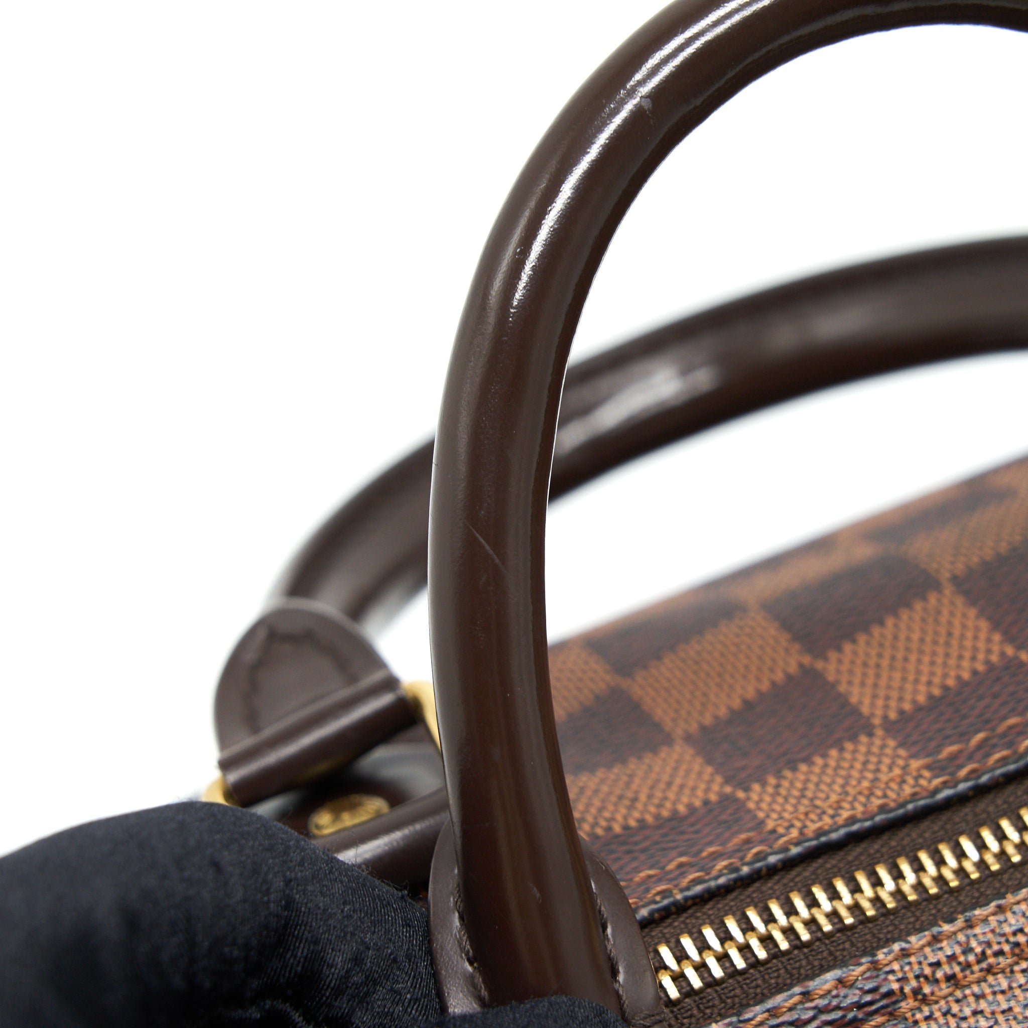 AAA Replica Louis Vuitton LV SPEEDY 30 DAMIER EBENE