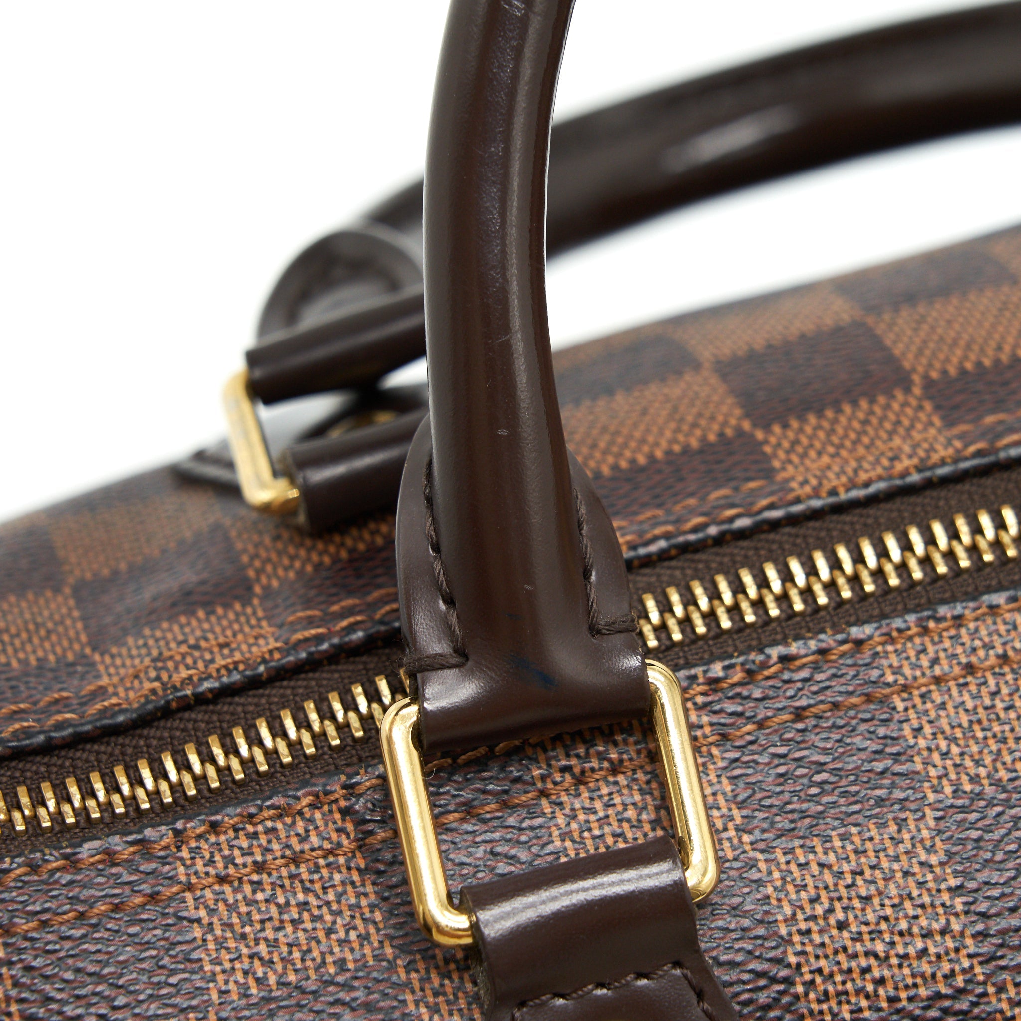 AAA Replica Louis Vuitton LV SPEEDY 30 DAMIER EBENE