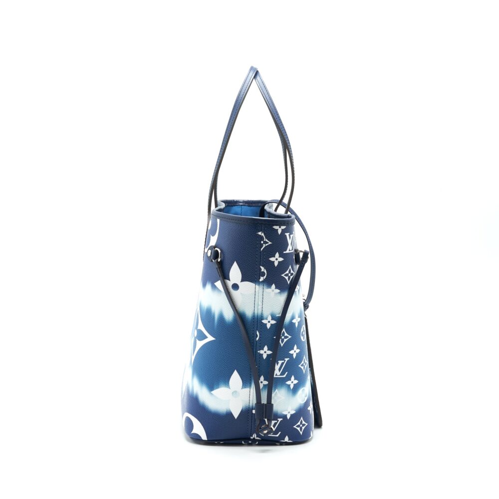 AAA Replica Louis Vuitton LV ESCALE TOTE MONOGRAM IN BLUE
