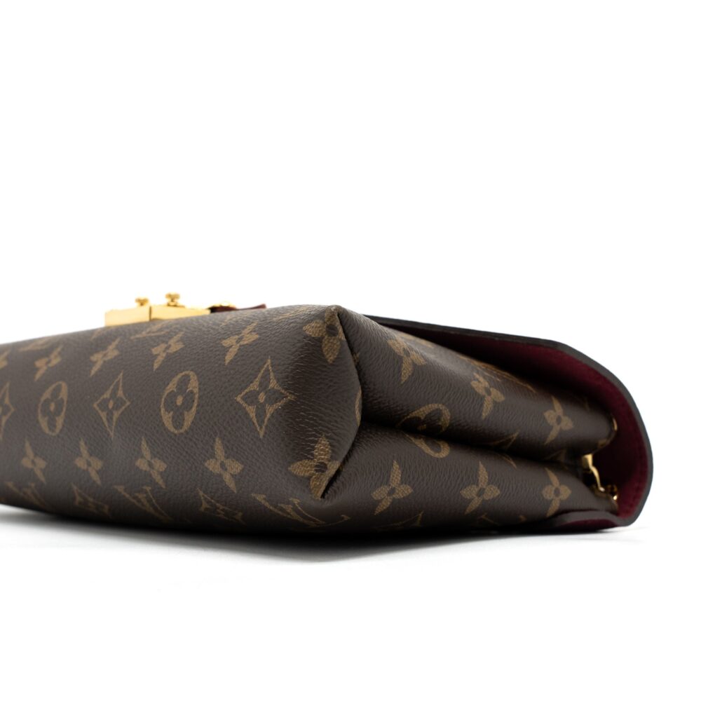 AAA Replica Louis Vuitton LV PALLAS CHAIN BAG MONOGRAM CANVAS/AURORE GHW