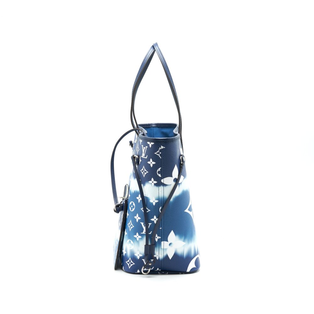 AAA Replica Louis Vuitton LV ESCALE TOTE MONOGRAM IN BLUE