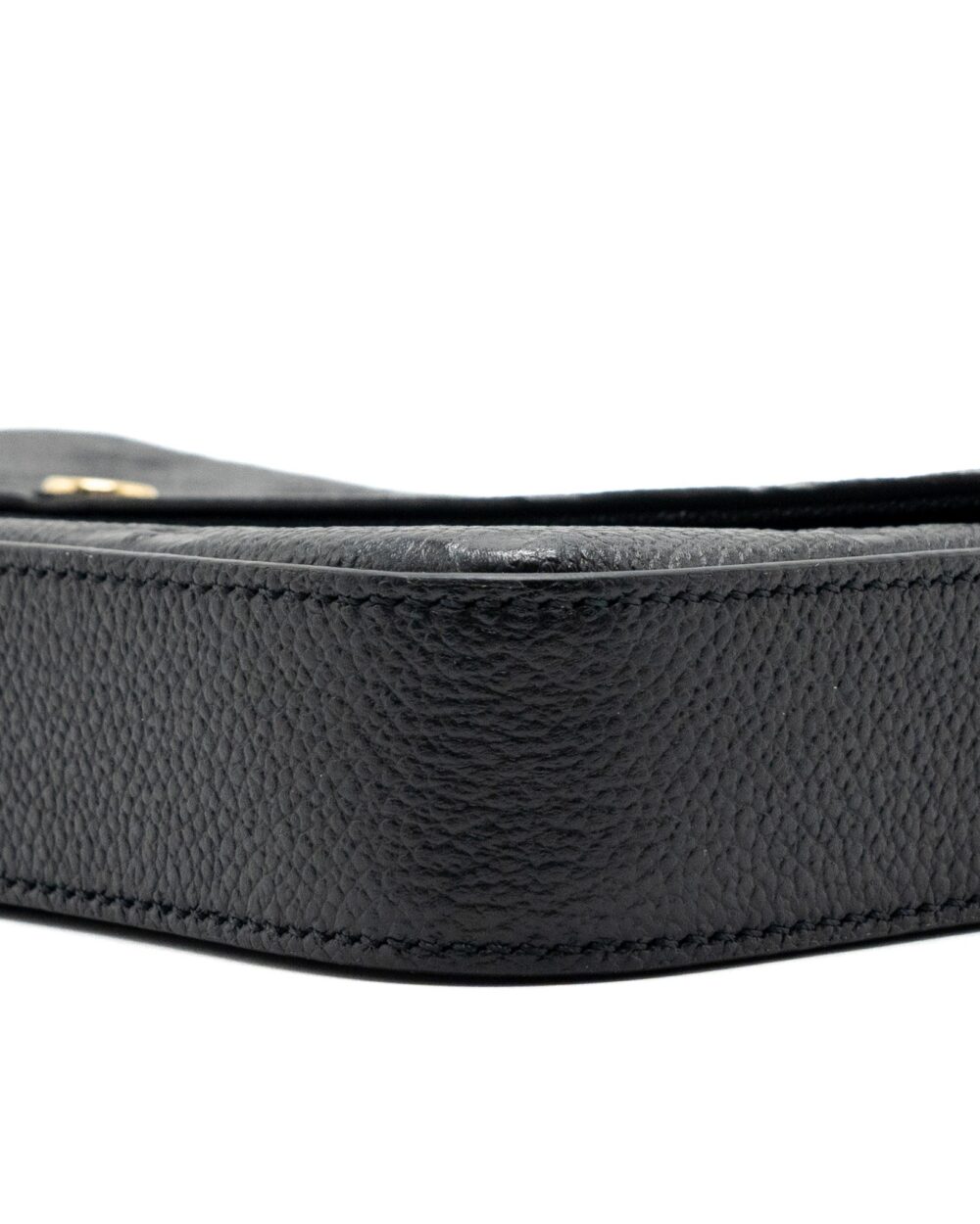 AAA Replica Louis Vuitton LV FELICIE POCHETTE MONOGRAM EMPREINTE BLACK GHW(NEW VERSION)