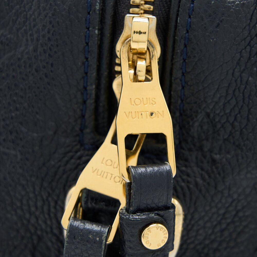 AAA Replica Louis Vuitton LV SPEEDY 25 MONOGRAM EMPREINTE BLACK GHW