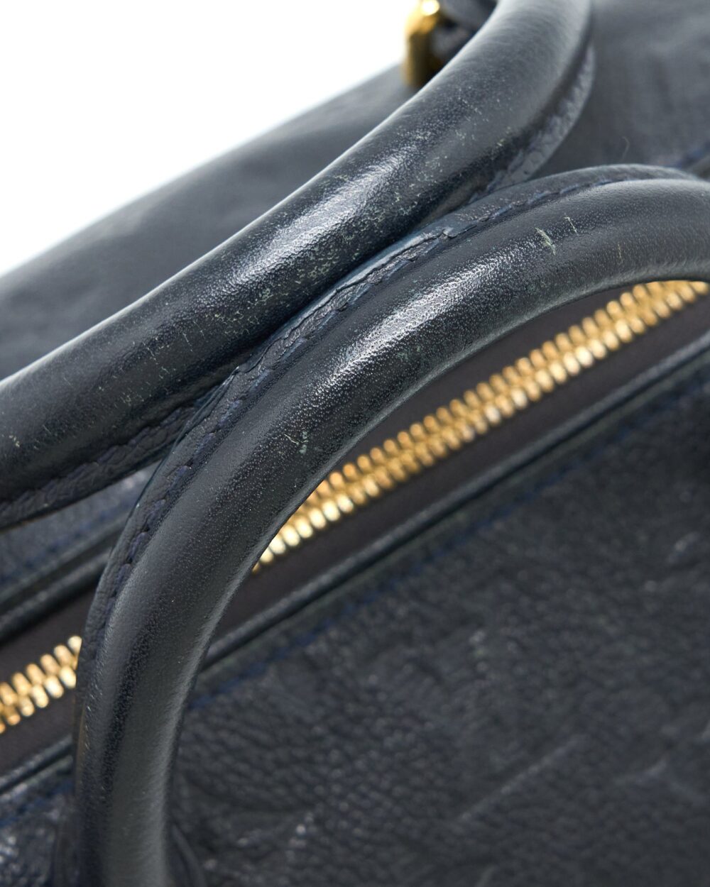 AAA Replica Louis Vuitton LV SPEEDY 25 MONOGRAM EMPREINTE BLACK GHW