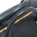 AAA Replica Louis Vuitton LV SPEEDY 25 MONOGRAM EMPREINTE BLACK GHW