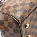 AAA Replica Louis Vuitton LV TREVI TOTE BAG DAMIER EBENE CANVAS GHW
