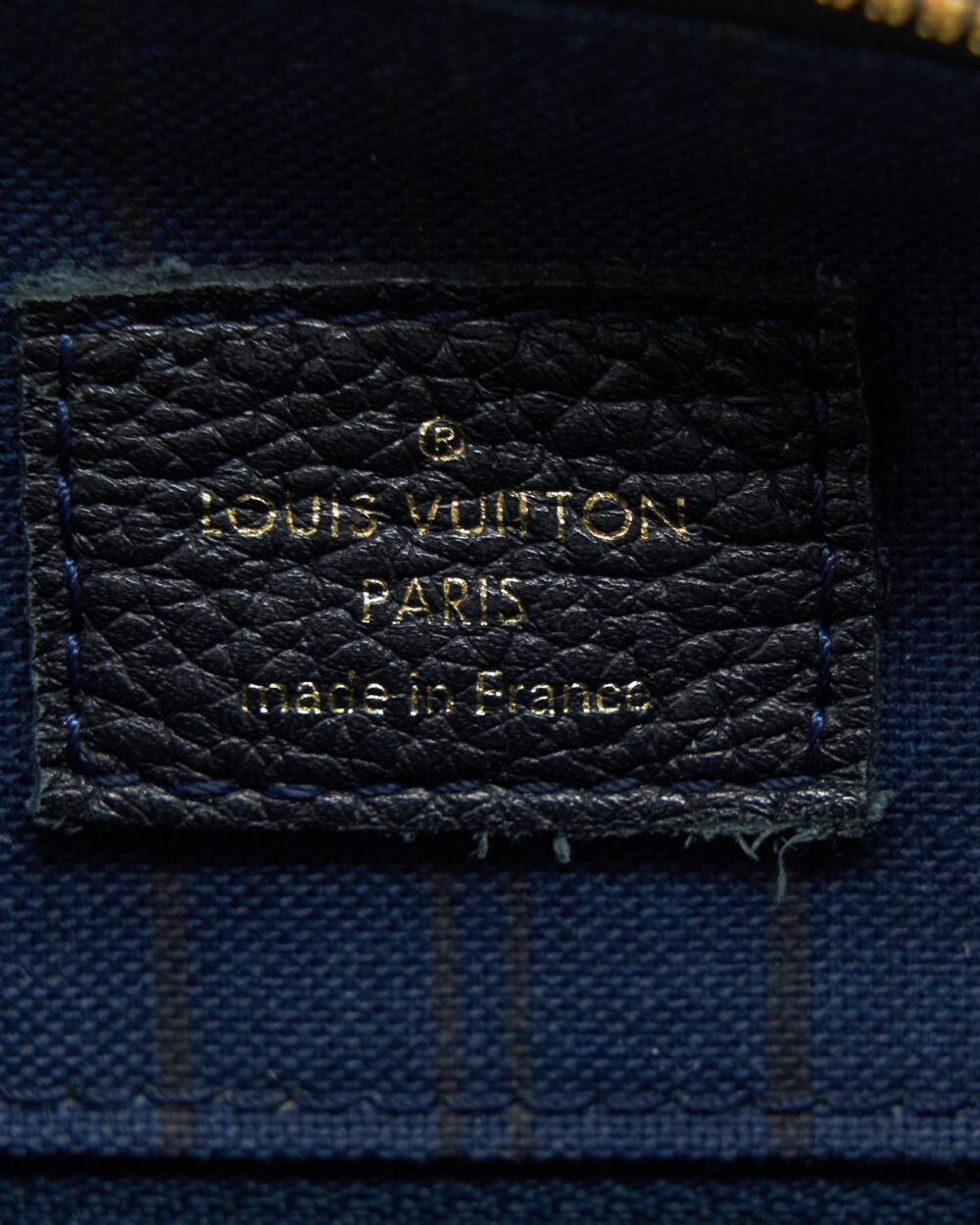 AAA Replica Louis Vuitton LV SPEEDY 25 MONOGRAM EMPREINTE BLACK GHW