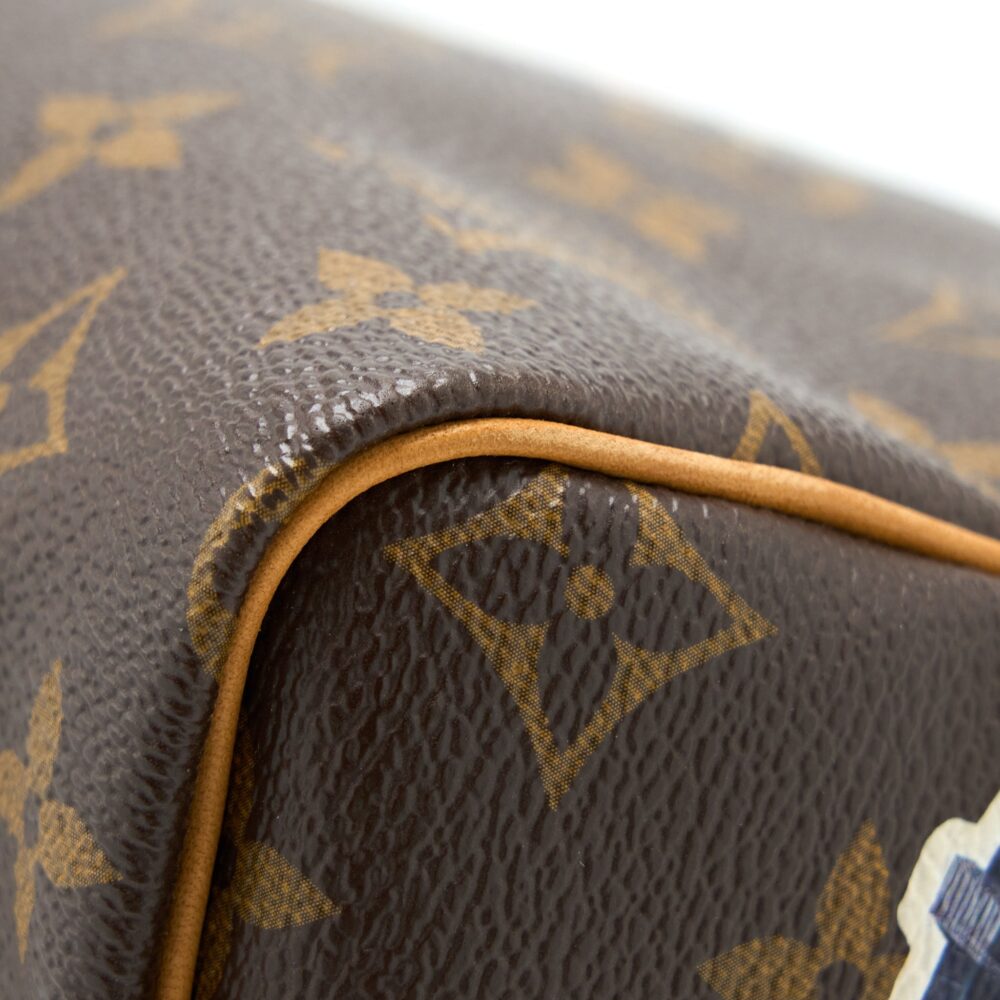 AAA Replica Louis Vuitton LV SPEEDY 30 LIMITED EDITION MONOGRAM CANVAS GHW
