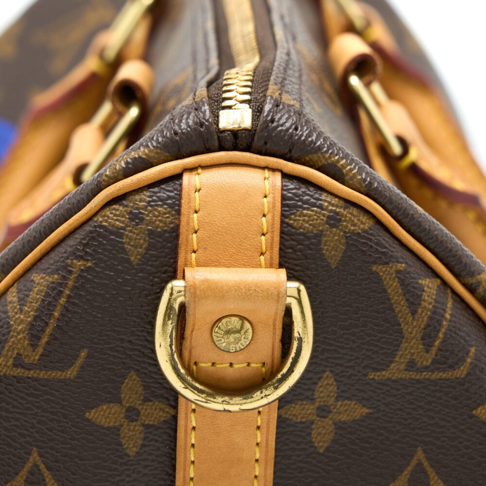 AAA Replica Louis Vuitton LV SPEEDY 30 LIMITED EDITION MONOGRAM CANVAS GHW