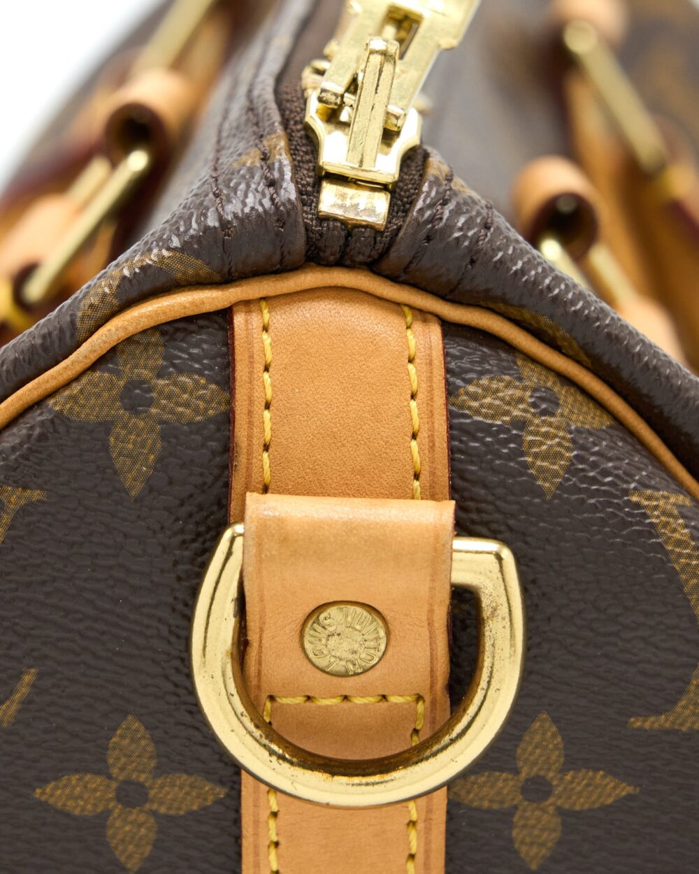AAA Replica Louis Vuitton LV SPEEDY 30 LIMITED EDITION MONOGRAM CANVAS GHW