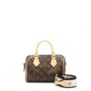 AAA Replica Louis Vuitton LV SPEEDY BANDOULIERE 20 MONOGRAM CANVAS GHW