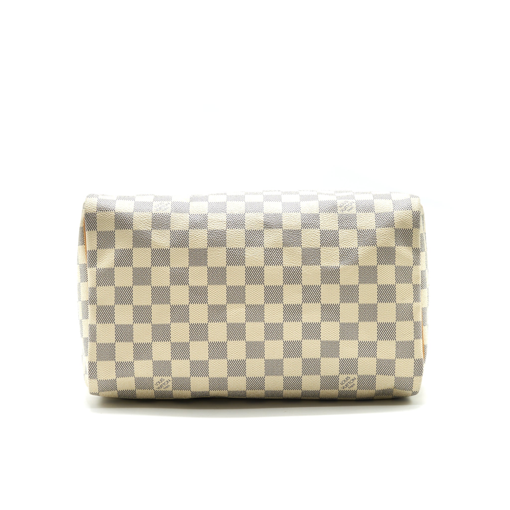 AAA Replica Louis Vuitton LV SPEEDY 30 DAMIER AZUR CANVAS HANDBAG