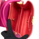 AAA Replica Louis Vuitton LV CAPUCINES BB CALFSKIN PINK/BRIGHT ORANGE GHW