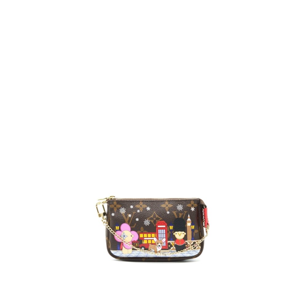 AAA Replica Louis Vuitton LV MINI POCHETTE ACCESSORIES 2021 CHRISTMAS LIMITED