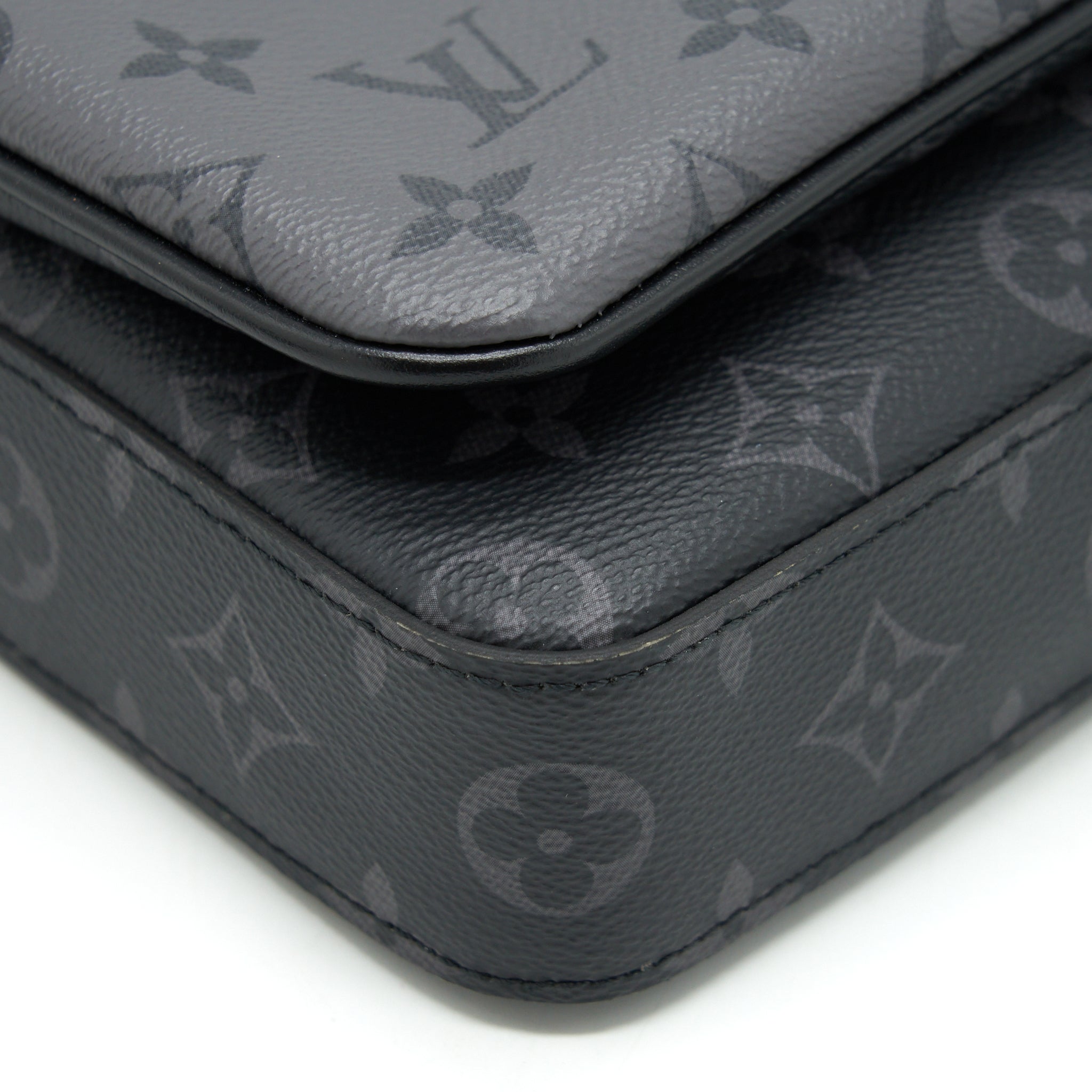 AAA Replica Louis Vuitton LV TRIO MESSENGER MONOGRAM ECLIPSE CANVAS SHW