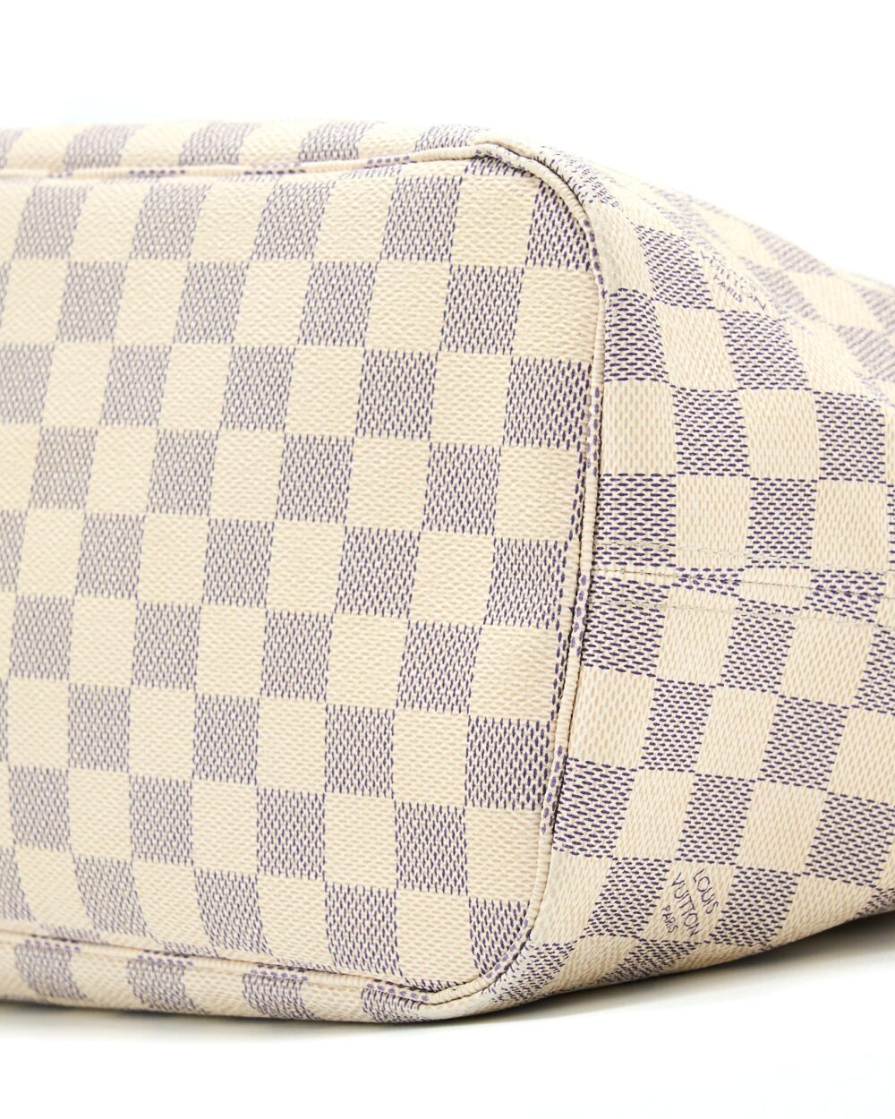 AAA Replica Louis Vuitton LV NEVERFULL MM DAMIER AZUR GHW