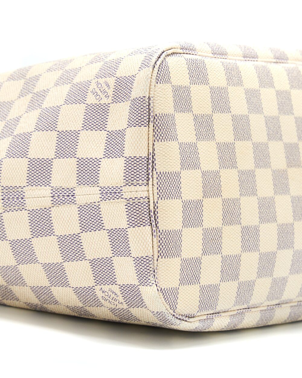 AAA Replica Louis Vuitton LV NEVERFULL MM DAMIER AZUR GHW