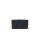 AAA Replica Louis Vuitton LV FELICIE POCHETTE MONOGRAM EMPREINTE LEATHER MARINE ROUGE