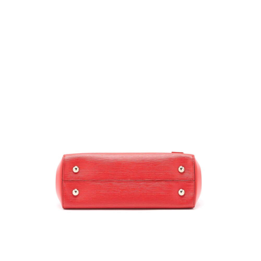 AAA Replica Louis Vuitton LV CLUNY MM EPI RED SHW