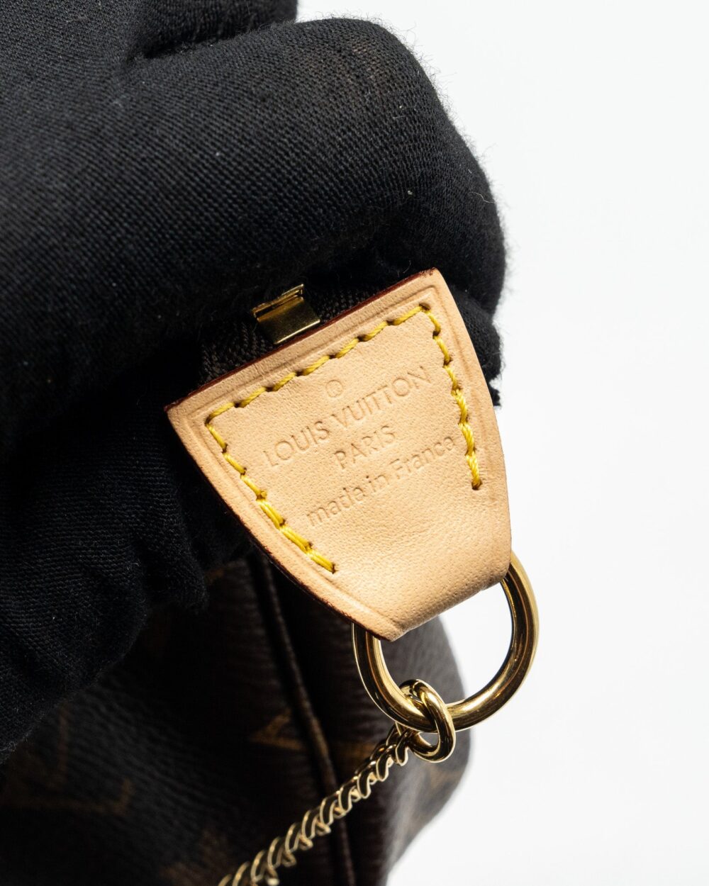 AAA Replica Louis Vuitton LV MINI POCHETTE ACCESSORIES MONOGRAM CANVAS GHW