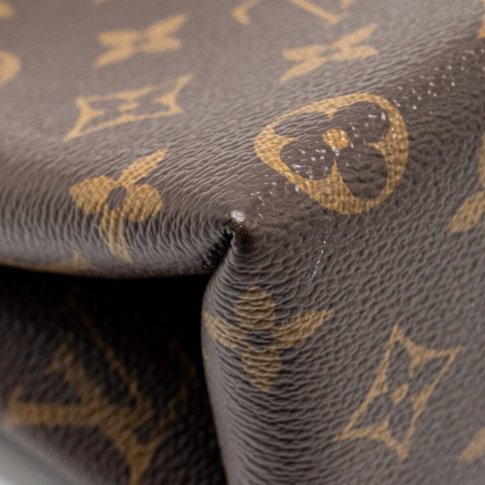 AAA Replica Louis Vuitton LV LOCKY BB MONOGRAM CANVAS/LEATHER BLACK GHW