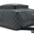 AAA Replica Louis Vuitton LV DAMIER GRAPHITE BACKPACK BLACK SHW