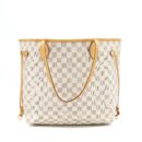 AAA Replica Louis Vuitton LV NEVERFULL MM DAMIER AZUR