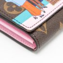 AAA Replica Louis Vuitton LV SARAH WALLET 2016 CHRISTMAS LIMITED EDITION MONOGRAM CANVAS ROSE BALLERINE GHW