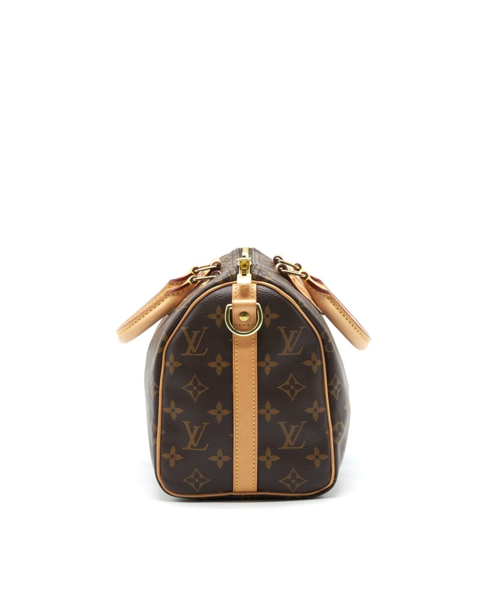 AAA Replica Louis Vuitton LV SPEEDY 25 MONOGRAM CANVAS WITH INITIAL
