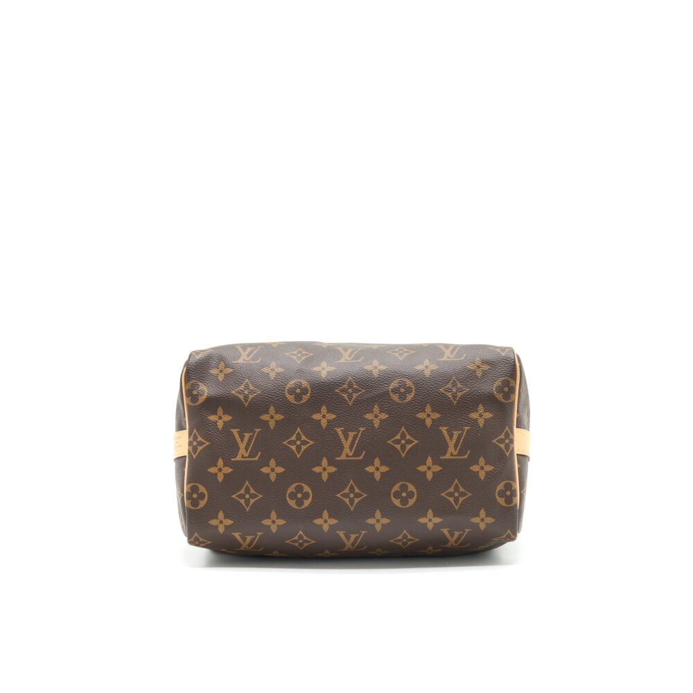 AAA Replica Louis Vuitton LV SPEEDY 25 MONOGRAM CANVAS WITH INITIAL
