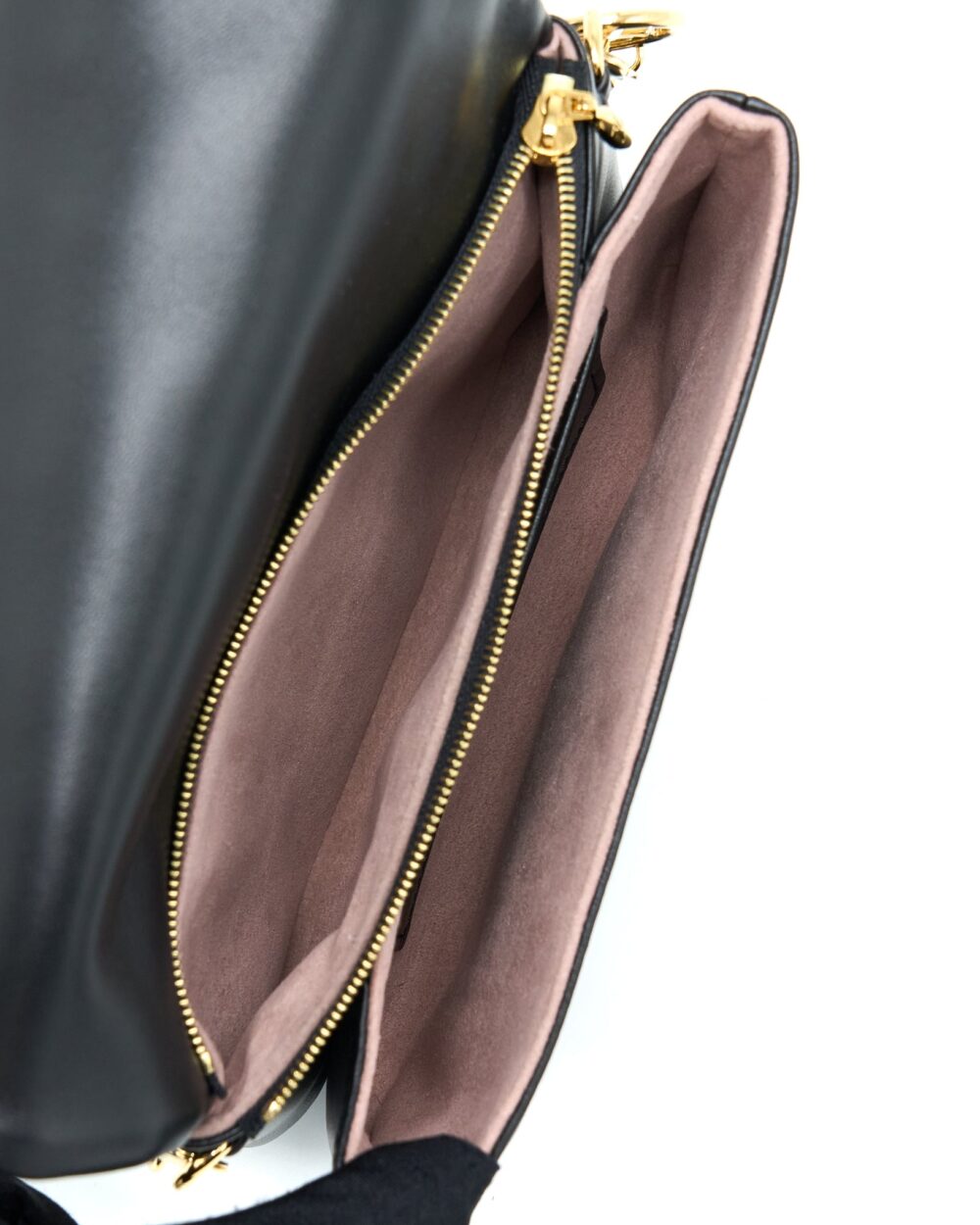 AAA Replica Louis Vuitton LV POCHETTE COUSSIN MONOGRAM-EMBOSSED LAMBSKIN BLACK GHW