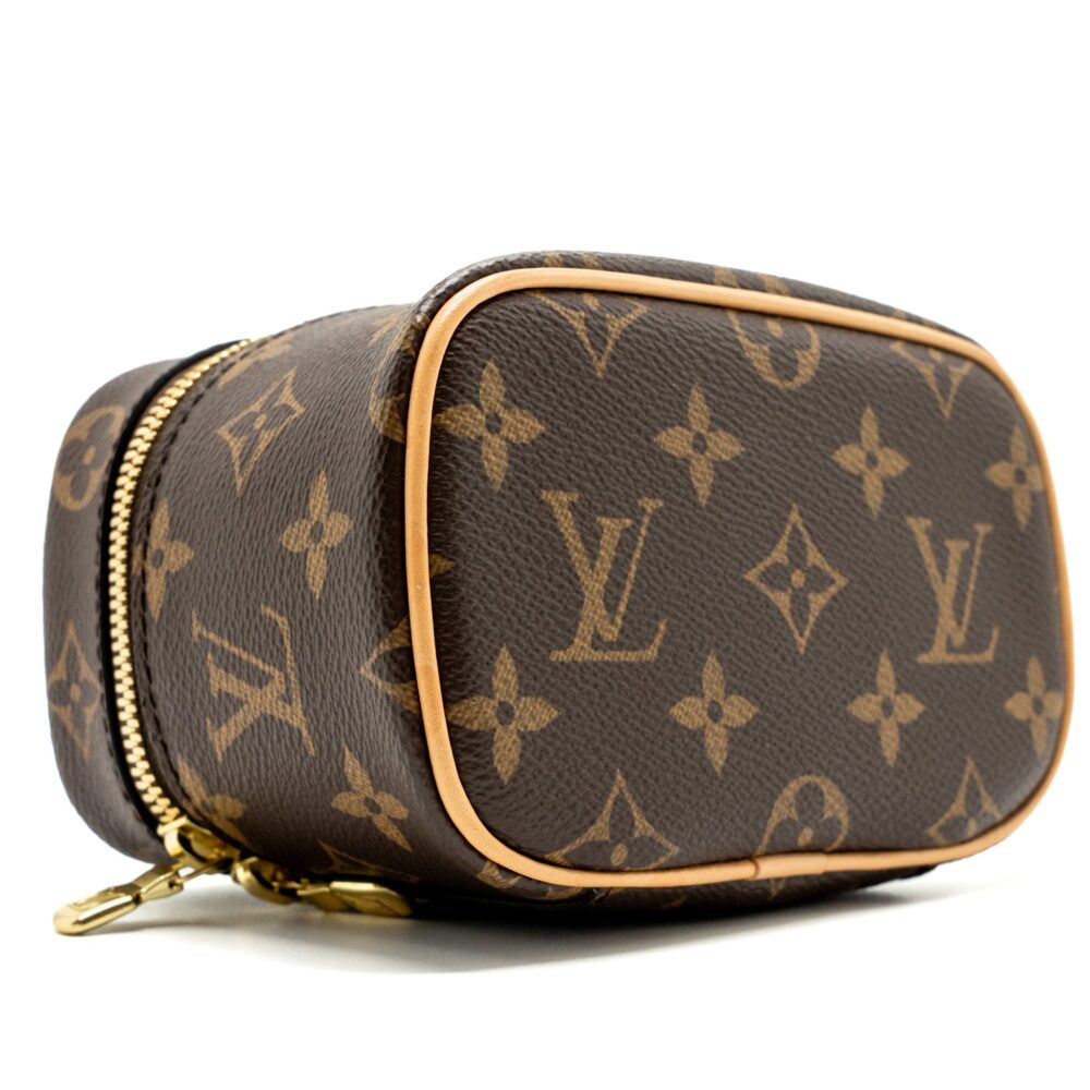 AAA Replica Louis Vuitton LV NICE NANO MONOGRAM CANVAS GHW