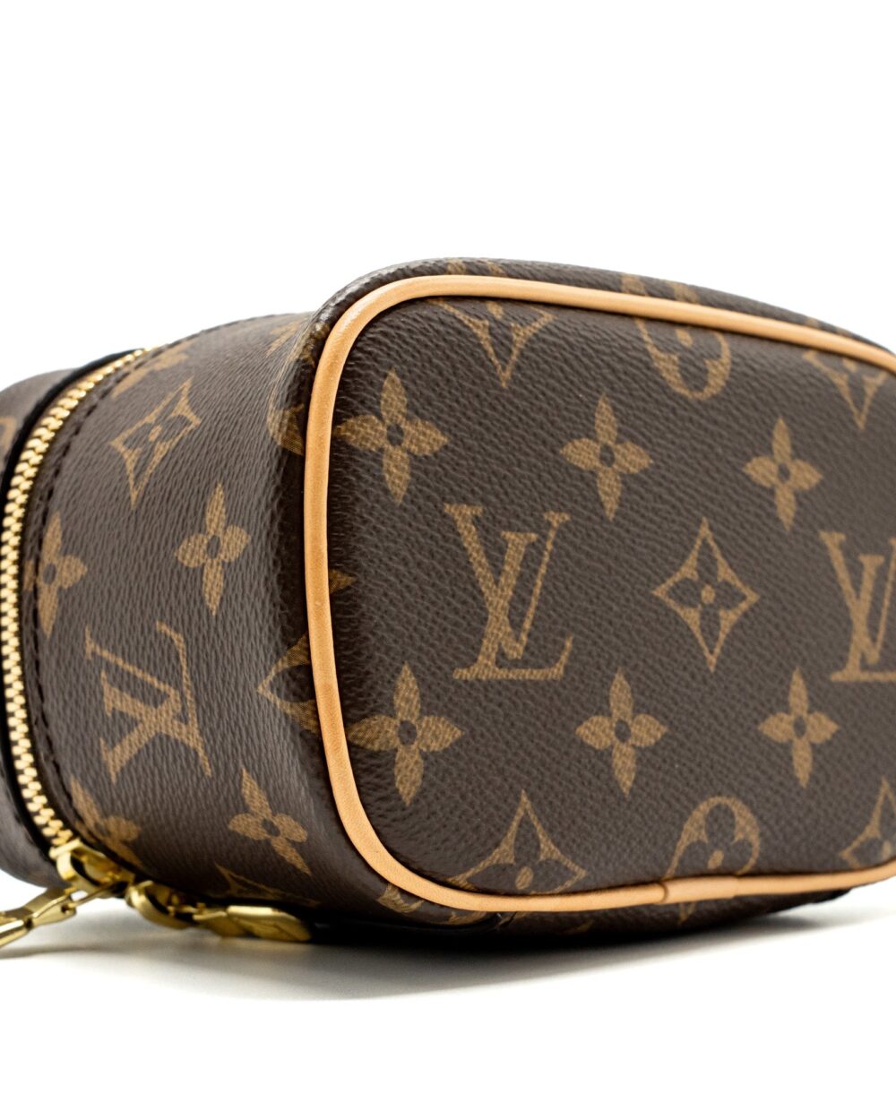 AAA Replica Louis Vuitton LV NICE NANO MONOGRAM CANVAS GHW
