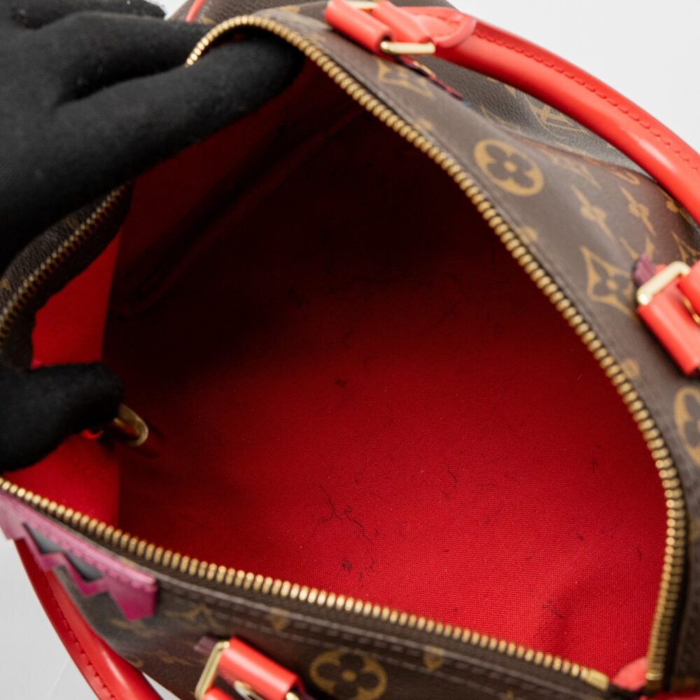AAA Replica Louis Vuitton LV SPEEDY 30 LIMITED EDITION MONOGRAM CANVAS GHW