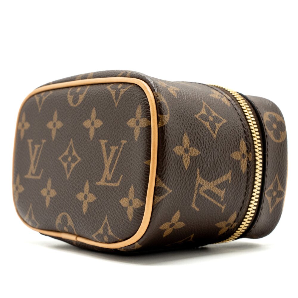 AAA Replica Louis Vuitton LV NICE NANO MONOGRAM CANVAS GHW