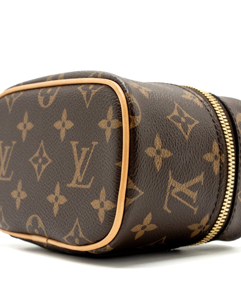 AAA Replica Louis Vuitton LV NICE NANO MONOGRAM CANVAS GHW