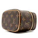 AAA Replica Louis Vuitton LV NICE NANO MONOGRAM CANVAS GHW