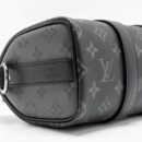 AAA Replica Louis Vuitton LV KEEPALL BANDOULIERE 25 MONOGRAM ECLIPSE SHW