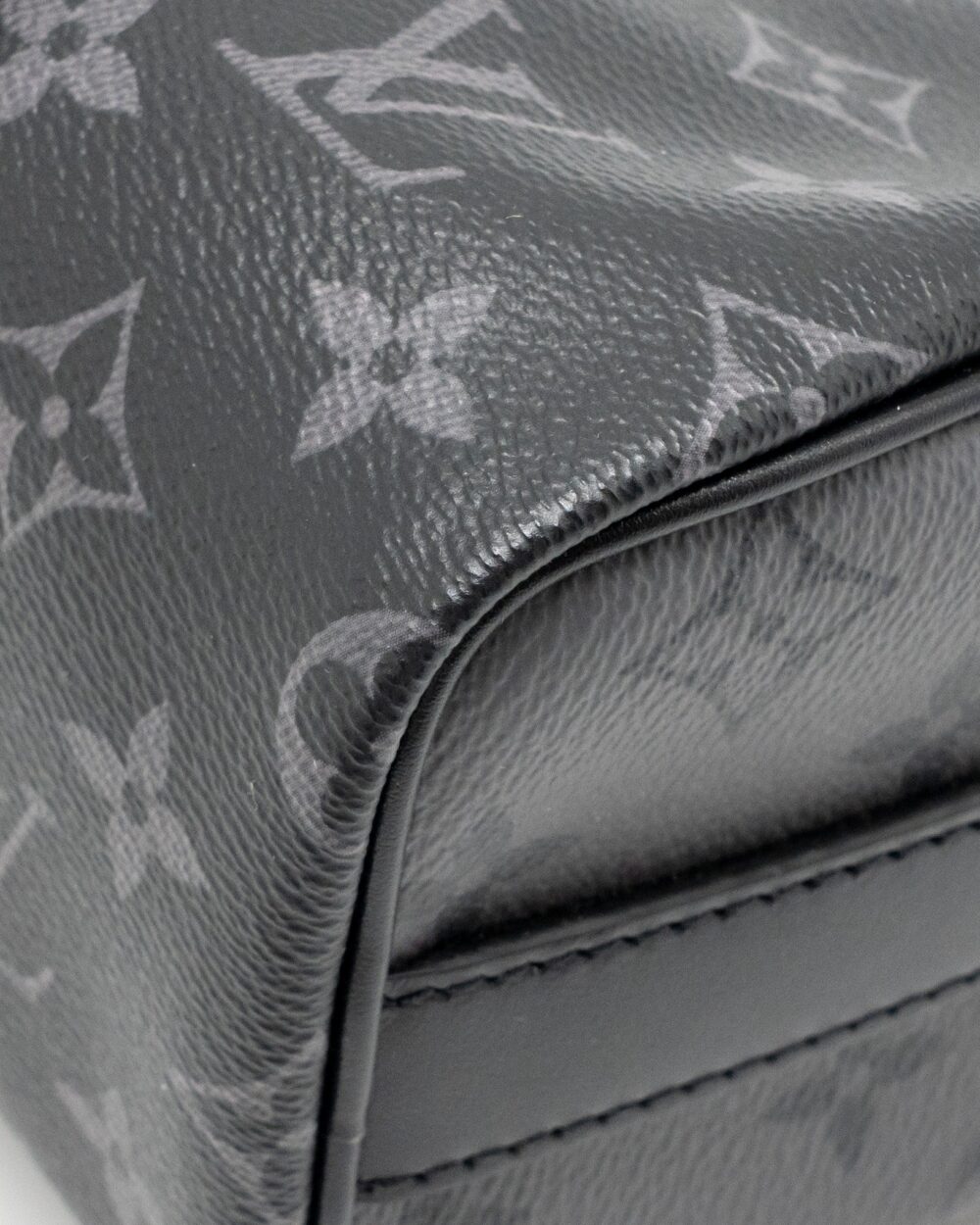 AAA Replica Louis Vuitton LV KEEPALL BANDOULIERE 25 MONOGRAM ECLIPSE SHW