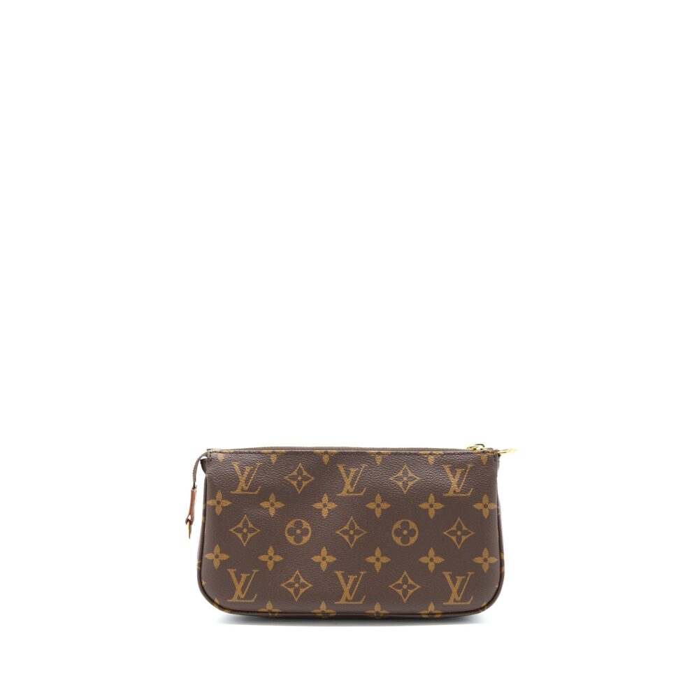 AAA Replica Louis Vuitton LV POCHETTE ACCESSORIES MONOGRAM CANVAS GHW