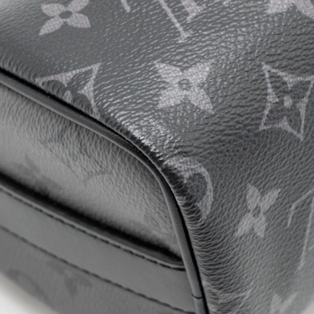 AAA Replica Louis Vuitton LV KEEPALL BANDOULIERE 25 MONOGRAM ECLIPSE SHW