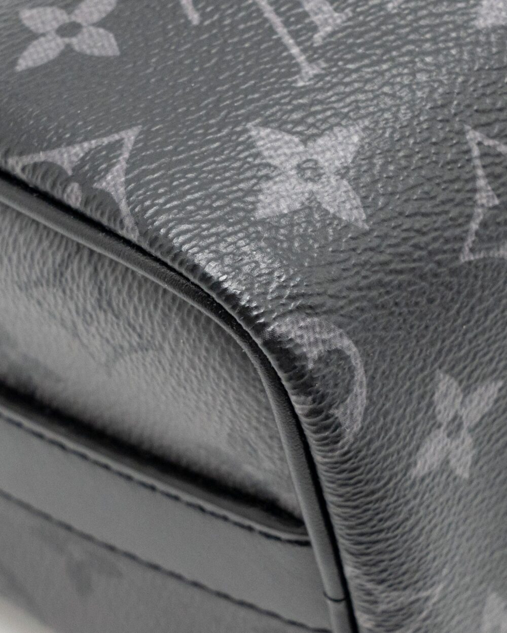 AAA Replica Louis Vuitton LV KEEPALL BANDOULIERE 25 MONOGRAM ECLIPSE SHW