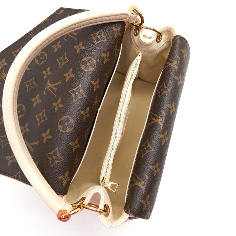 AAA Replica Louis Vuitton LV DOUBLE V BAG CREME