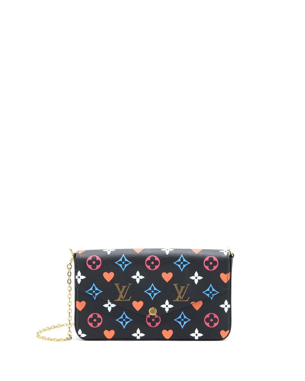 AAA Replica Louis Vuitton LV LIMITED EDITION FELICIE MULTICOLOUR MONOGRAM CANVAS GHW