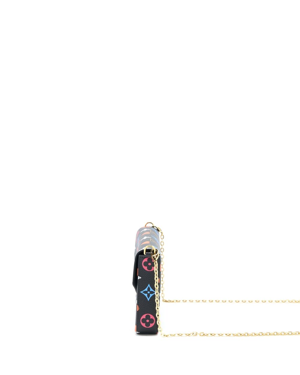 AAA Replica Louis Vuitton LV LIMITED EDITION FELICIE MULTICOLOUR MONOGRAM CANVAS GHW